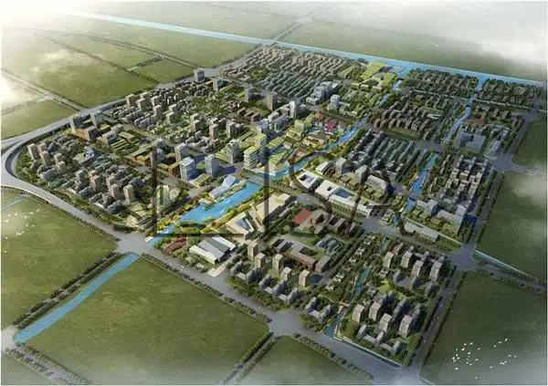 项目介绍 上海奉贤区金汇镇城市设计