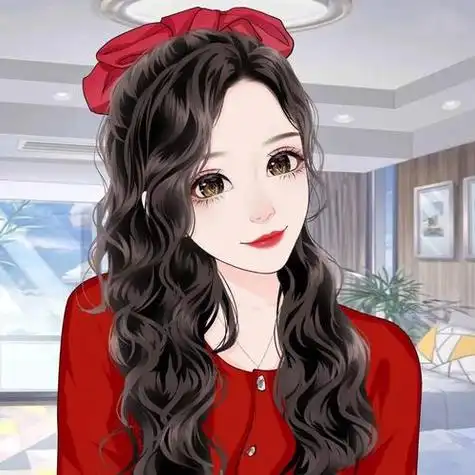 手绘头像绝美女生头像高级感头像