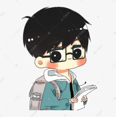 动漫q版戴眼镜头像男生 动漫头像图片大全 -【爱个性】