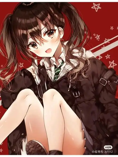 同一色调来一组动漫人物美少女系