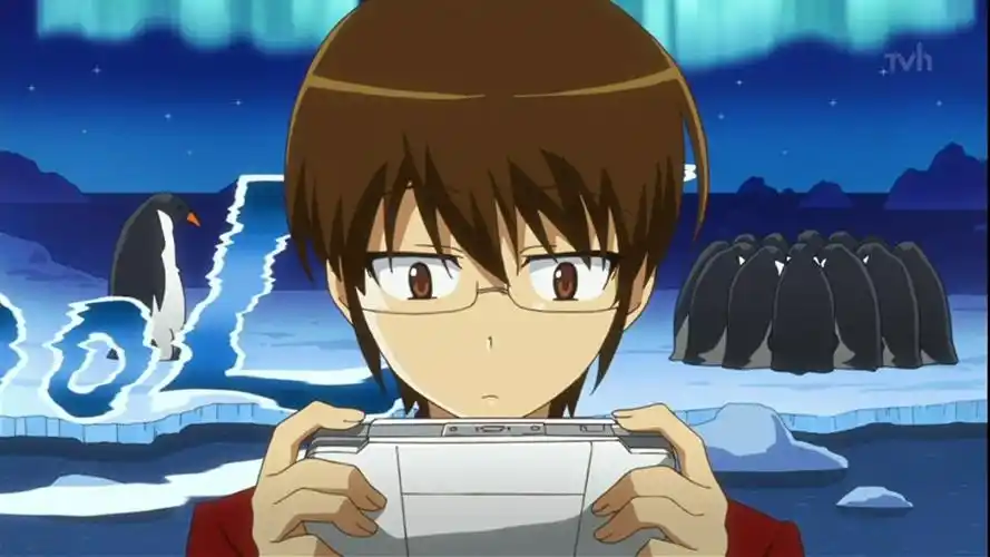 打游戏的动漫?是桂木桂马么?