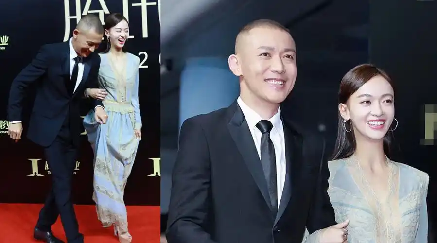 大嘴综艺吖         吴谨言聂远走红毯,全程笑到没眼睛,乾小四和