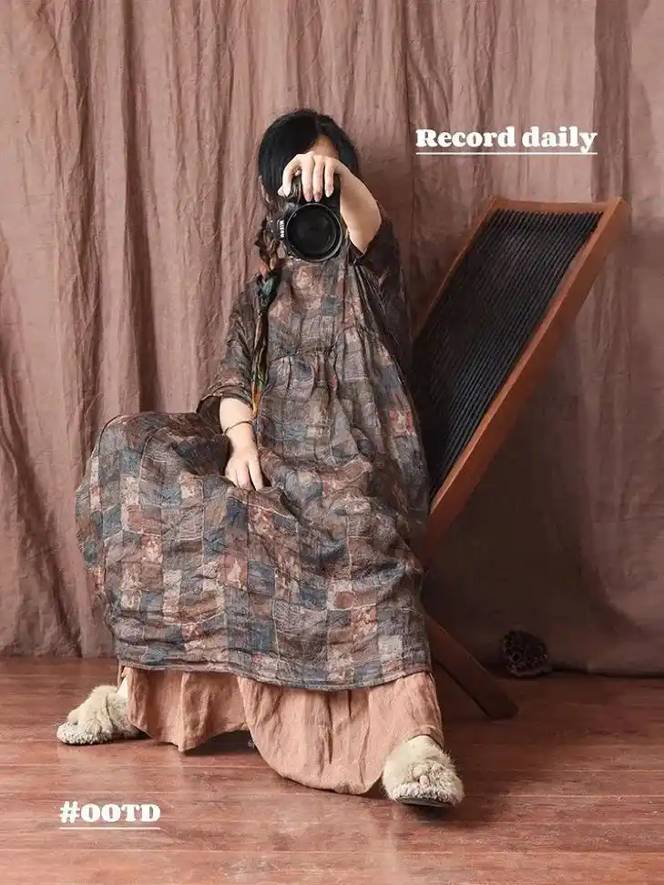 选用轻薄苎麻面料,透气又舒 - 抖音