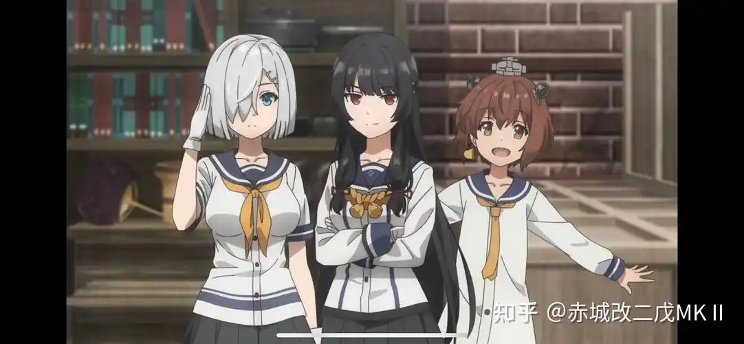 《舰队collection》动画第二季第一集出场的舰娘 - 知乎