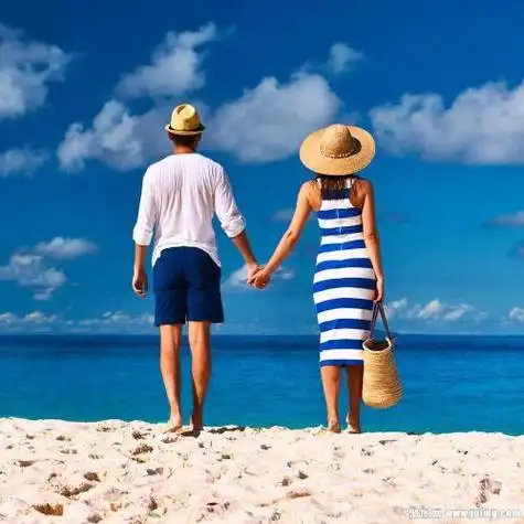 大海边情侣头像