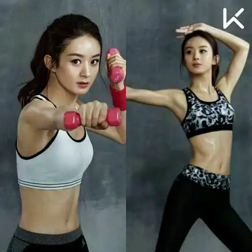 一个从未见过的赵丽颖!晒腹肌帅爆了!