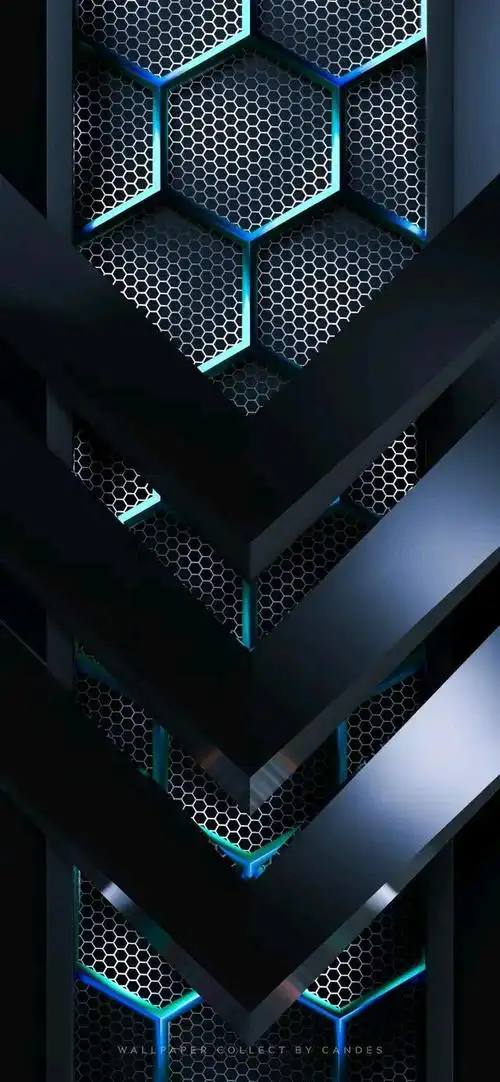 壁纸@酷冷至尊,金属质感手机壁纸