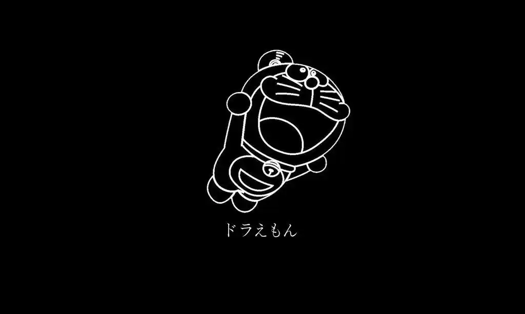 可爱纯黑卡通,高清图片,电脑桌面-壁纸族