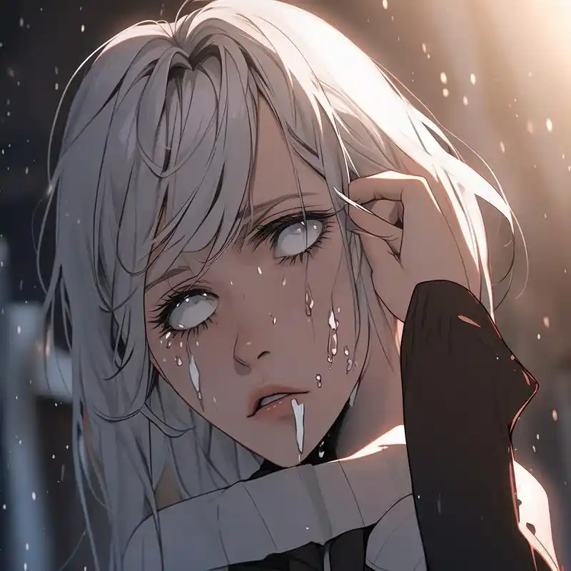 这些哭泣的女生头像,或许能让你找到共鸣.