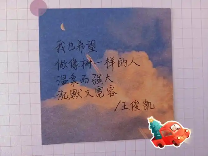 明星语录王俊凯
