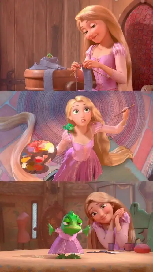 动画推荐##长发公主##迪士尼##卡通壁纸