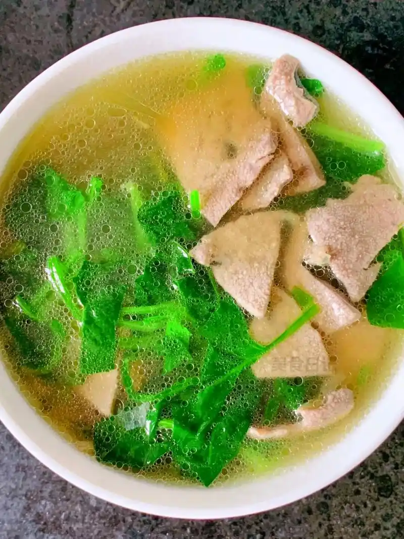这个菠菜猪肝汤你们一定要试 - 抖音