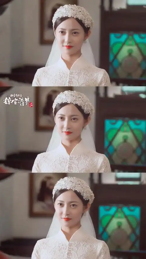 陈钰琪|古董局中局 海兰珠婚纱造型