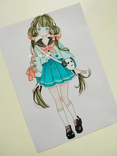 马克笔手绘马克笔动漫动漫人物