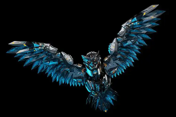 酷炫猫头鹰机器人