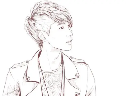 张艺兴人物简笔画 (第2页)