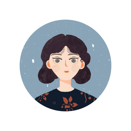 头像插画|插画|商业插画|温小花儿 - 原创作品 - 站酷 (zcool)