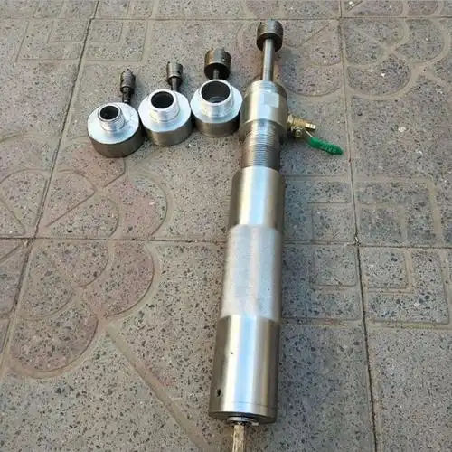 巨鲸电动带压开孔器dn-25-32-40-50管道带水打孔机自来水管不停水钻孔