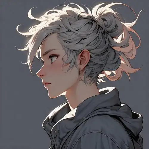 龙须背头动漫头像🔥