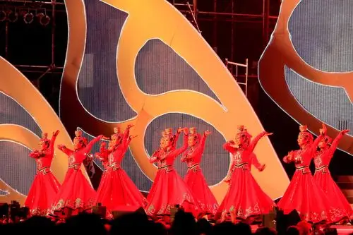 发一组松原查干湖旅游节开幕式表演现场纪实