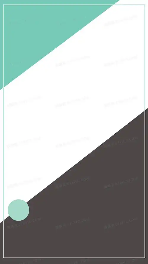 杂志版清新h5背景