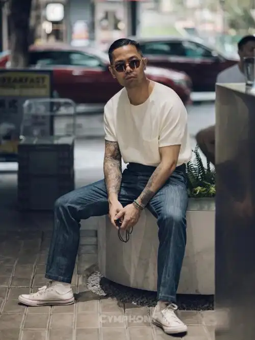 ootd夏日宝藏牛仔裤极简穿搭