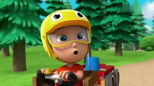 汪汪队超勇的青蛙市长把莲花当成降落伞完美降落