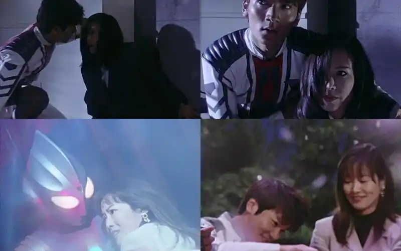 迪迦奥特曼〕其实居间惠队长和大古也很有cp感,队长也是最先发现大