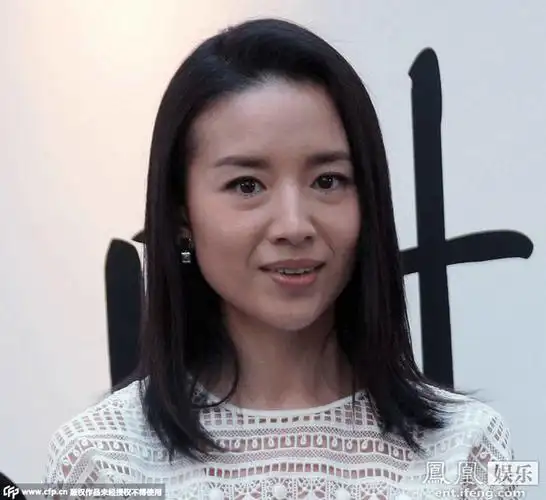 董洁出席活动 甜笑掩盖不住憔悴面容(组图)