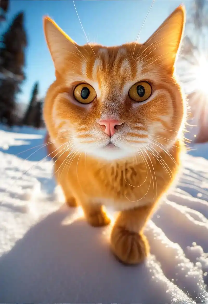 这么呆萌的猫咪当然要艾特朋友来看啦.