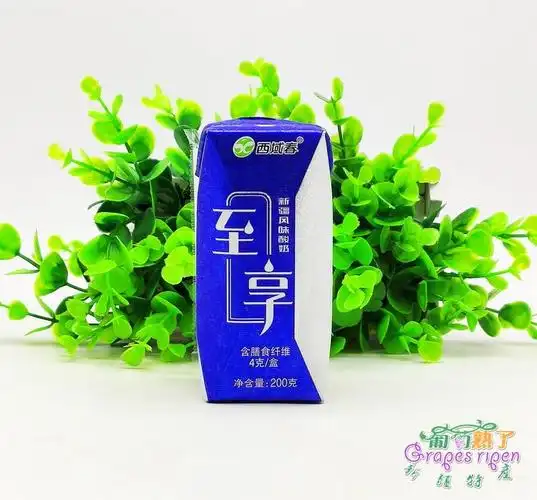 酸奶花园新疆原味西域常温整箱200g礼盒盒装酸奶