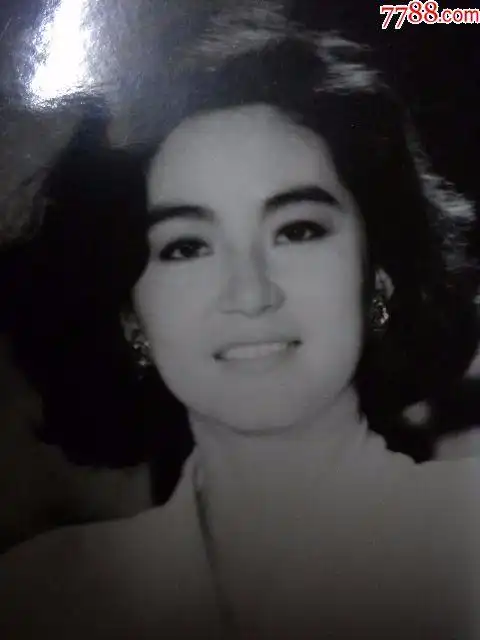 林青霞台湾电影女演员黑白明星老照片