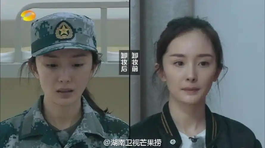 女星素颜当兵 哺乳期佟丽娅惹观众心疼_综艺要闻_娱乐频道
