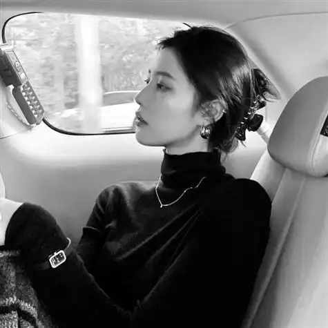 微信女黑白高冷头像图片 女生头像图片大全 -【爱个性】