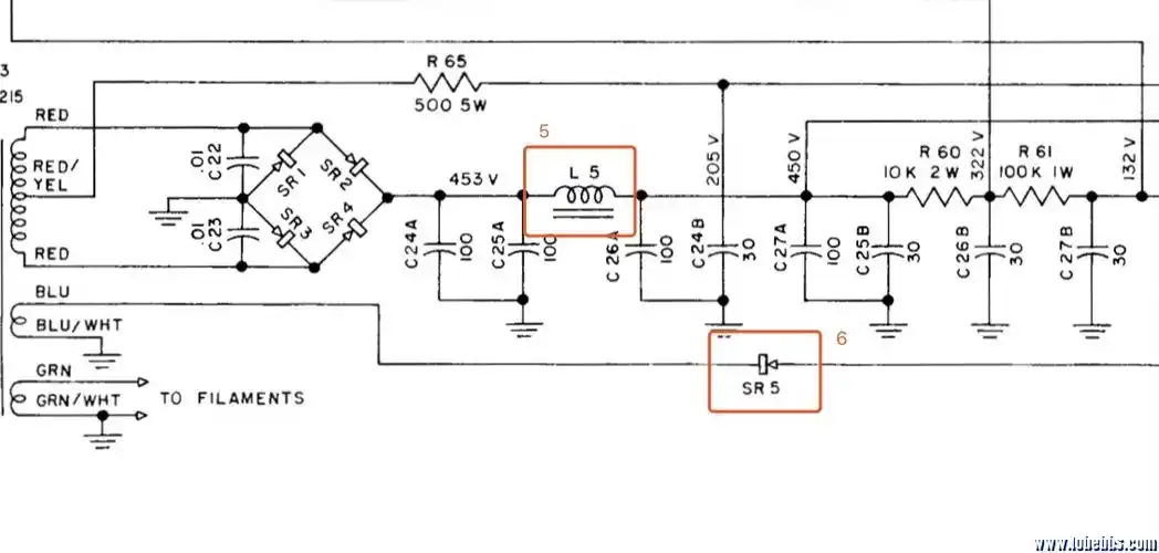 关于麦景图mc-275电路图中的元件