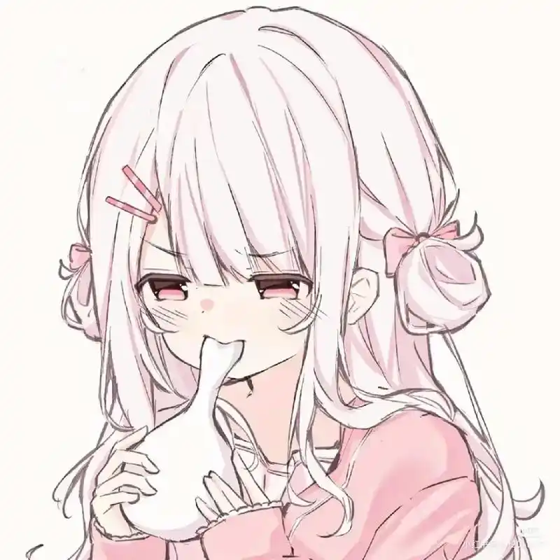 动漫女生头像粉色系第一期