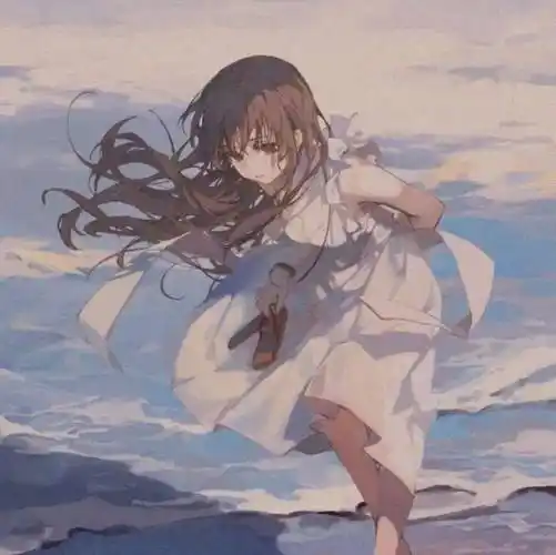 女生动漫插画头像超仙