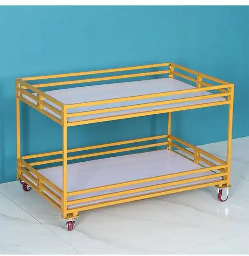 地摊货架折叠多功能售货车促销台超市货架折叠推车流动地摊小吃移动