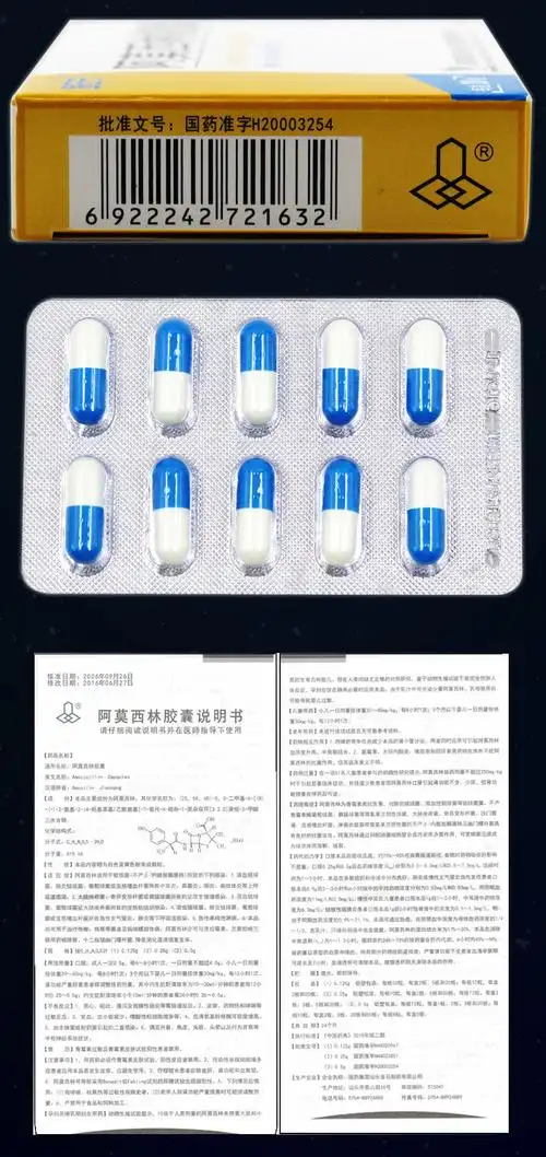 金石宁阿莫西林胶囊05g20粒盒