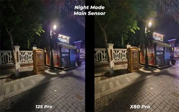 小米12spro与vivox80pro拍照哪个好两款手机相机拍照对比图