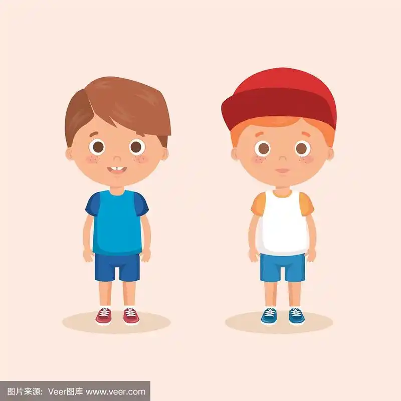 两个小男孩的角色