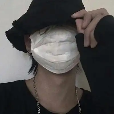 戴口罩的小哥哥_男生头像_我要个性网