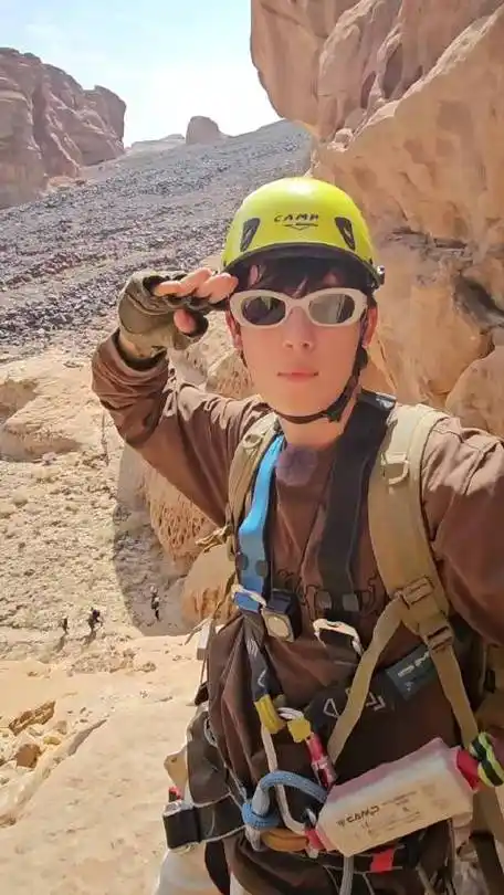 胡先煦热血大男主##胡先煦攀岩上演热血大戏