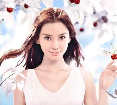 angela baby在养生堂天然维生素c广告大片中异常惊艳