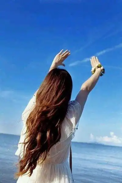 女生回忆类背影图片