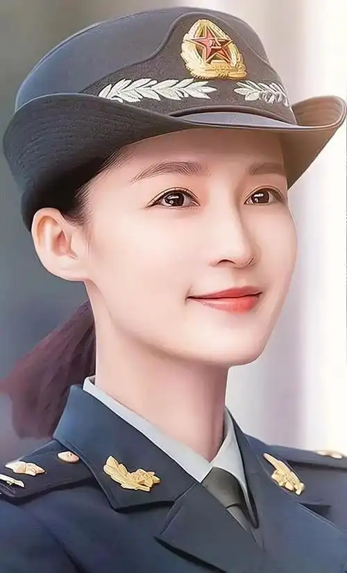 李沁穿上警服美照漂亮吗