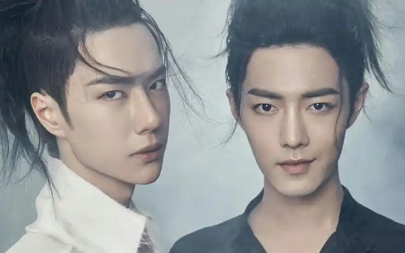 博君一肖王一博肖战陈情令时尚芭莎拍摄花絮混剪