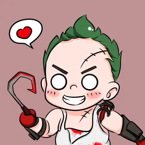 小菜喵手绘dota2英雄头像