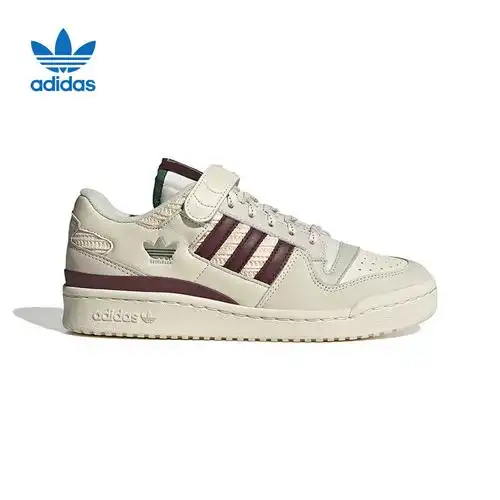adidas阿迪达斯三叶草女鞋新款forum84low经典板鞋运动鞋h03689