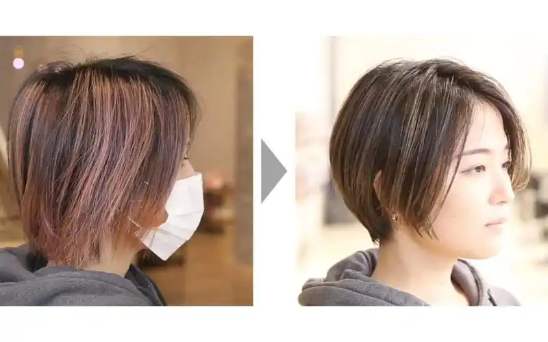 发廊常剪实用性女士短碎发,很实用通用的短发修剪技巧展示